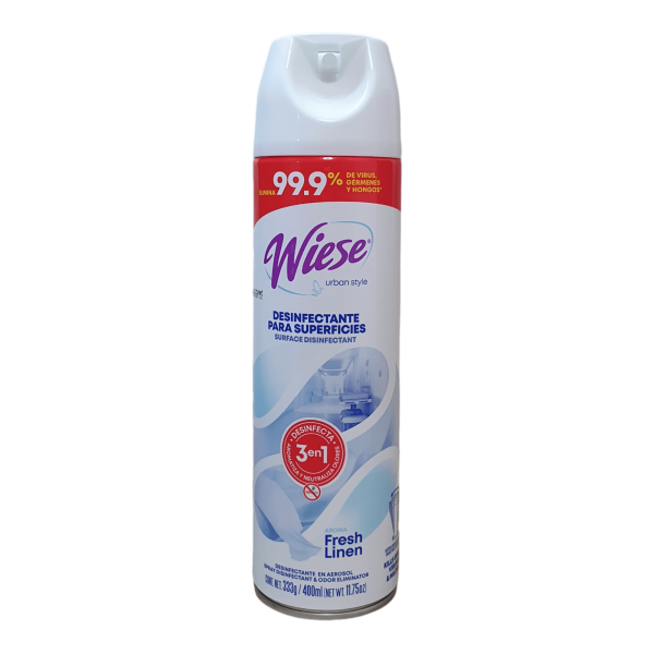 AEROSOL DESINFECTANTE FRESH LINEN WIESE